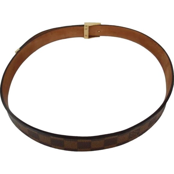 564222AN (S3) Louis Vuitton Belt Centurion Carre 90/36 Brown Damier main image 12